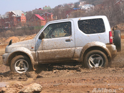 Тест-драйв Suzuki Jimny JB33W